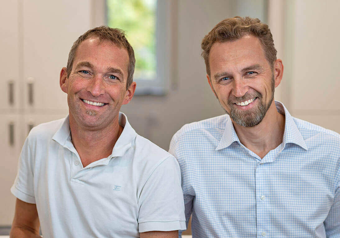 Dr. Matthias Kopp (links) und Dr. Martin Tichy