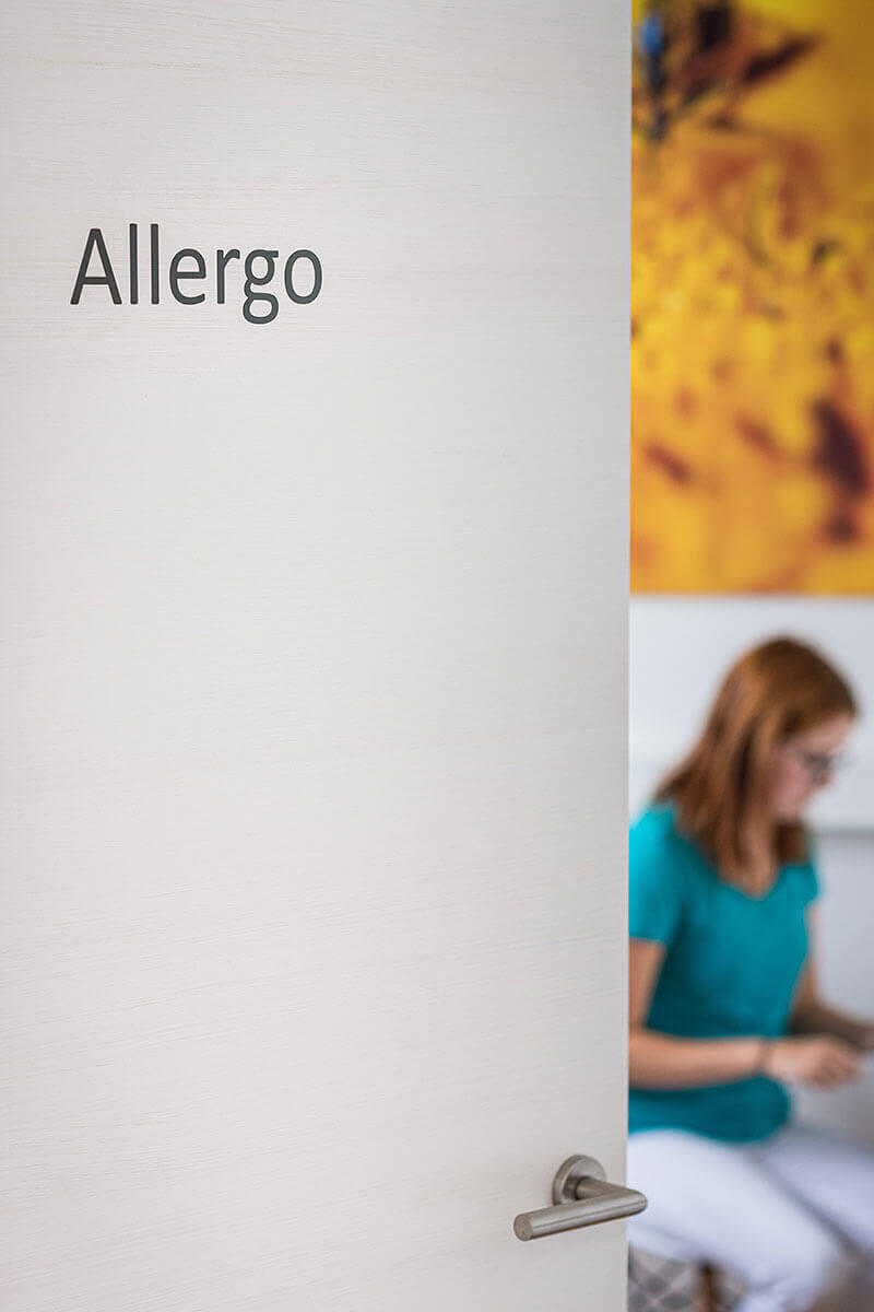 Untersuchung bei Allergikern